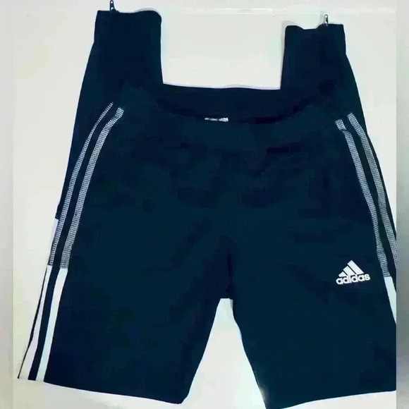 Adidas Tiro 21 Track Pants, Women’s Size XS, Black with 3 White Stripes - Picture 5 of 16